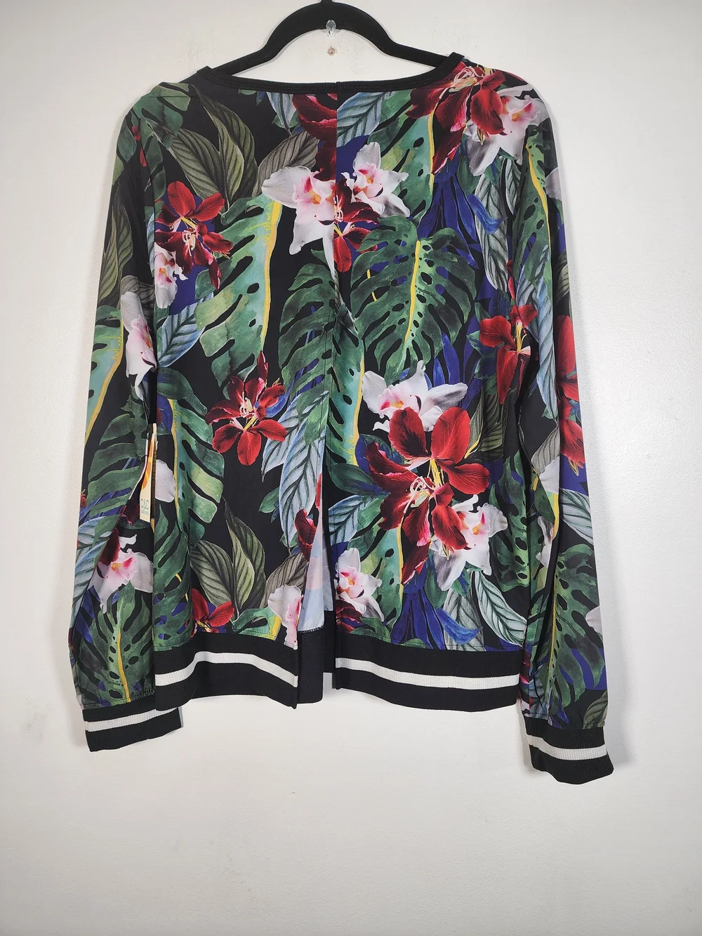 Anthropologie Track Suit NWT Tropical Floral Wide-Leg Pants With Matching Jacket